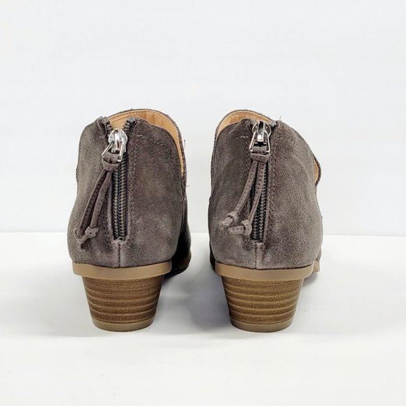 NEW - KENNETH COLE REACTION concrete side way ankle booties Sz 8 - Picture 7 of 10